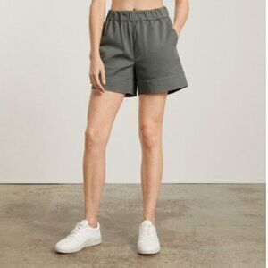 Everlane Cotton Women's Green Shorts Sz 8 New With Tags